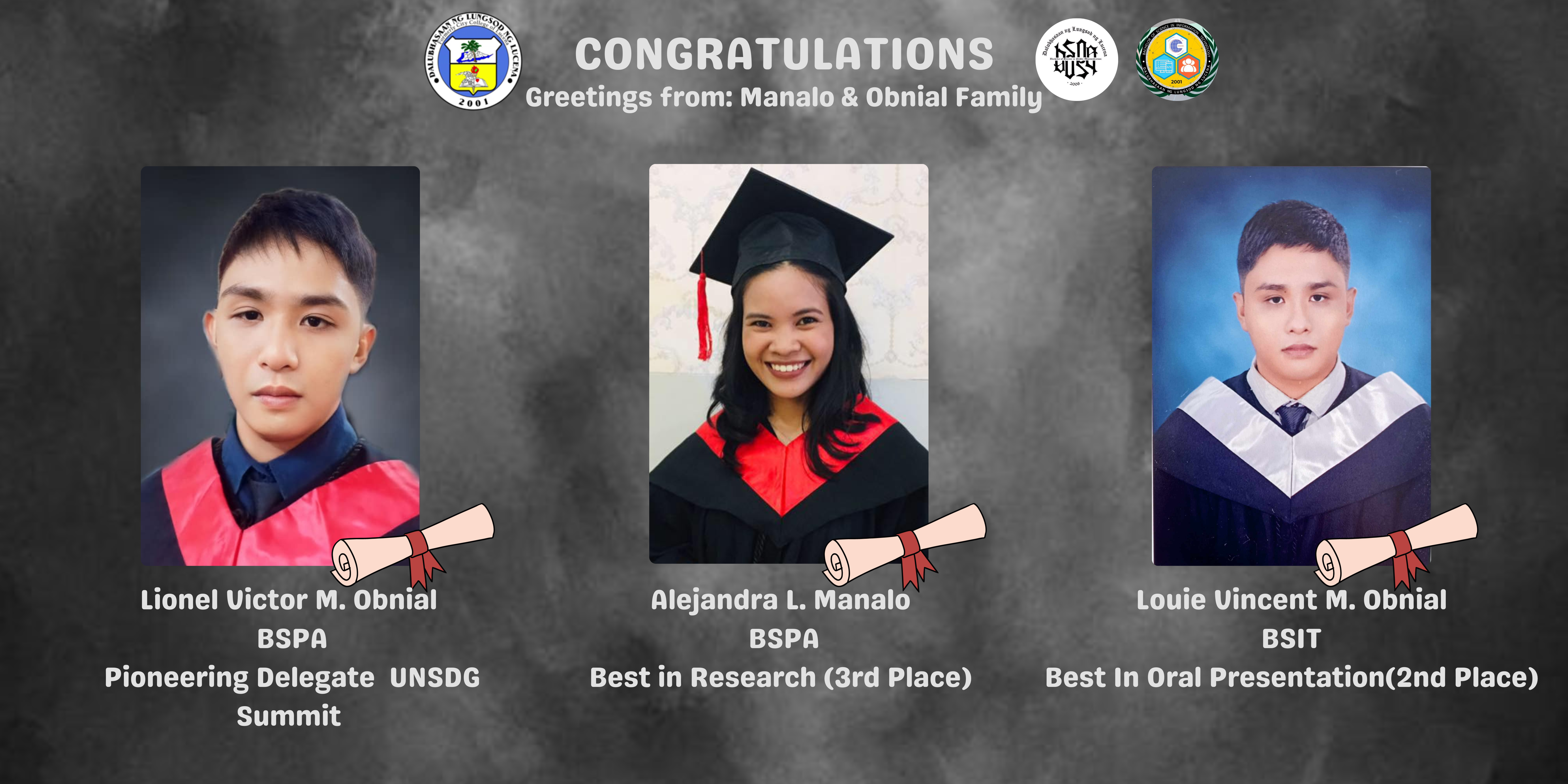 Congratulatory Poster